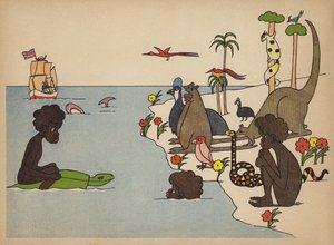 Australien, 1802 af English School